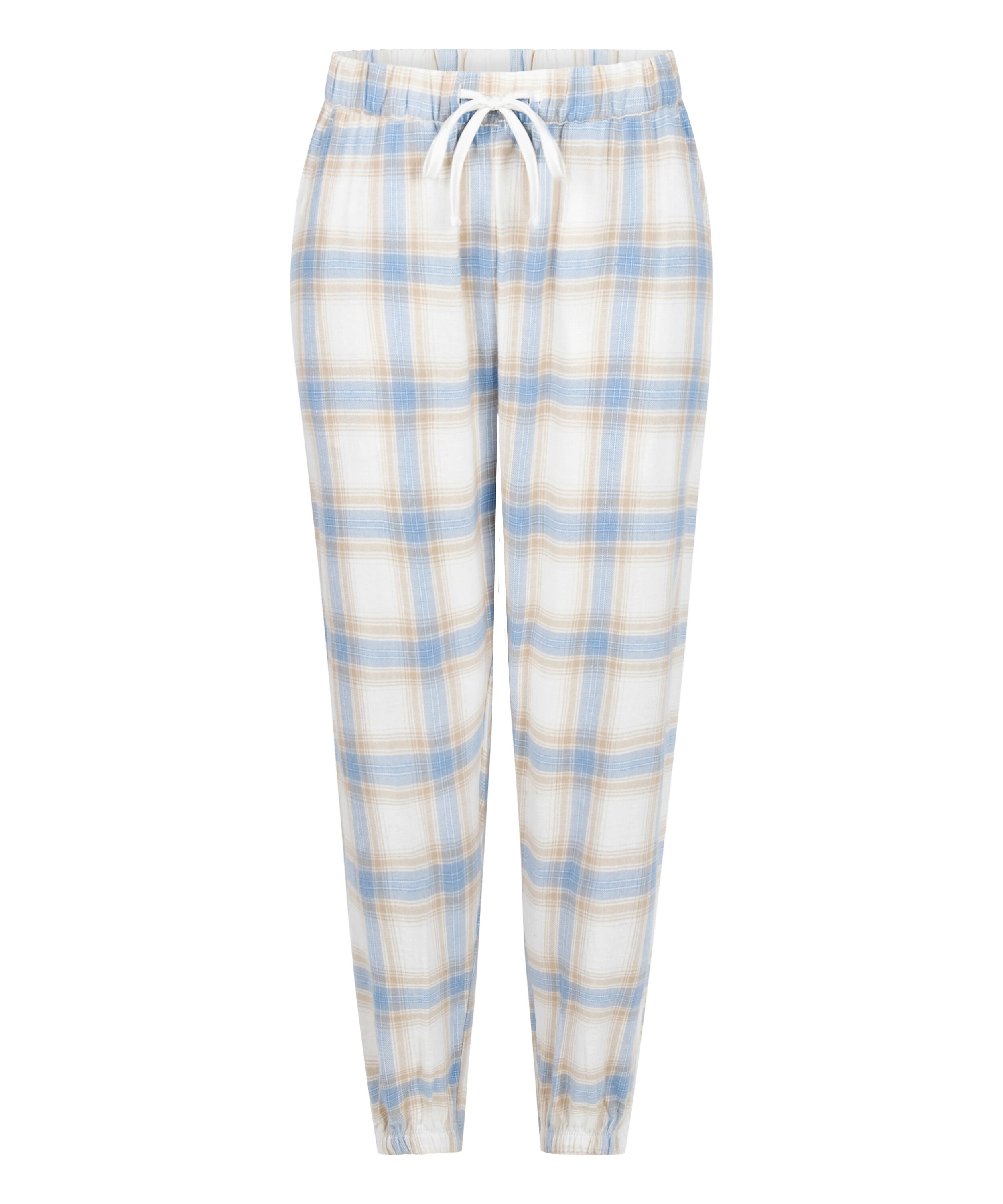 Petite Pantal&oacute;n de pijama Twill Check, Azul