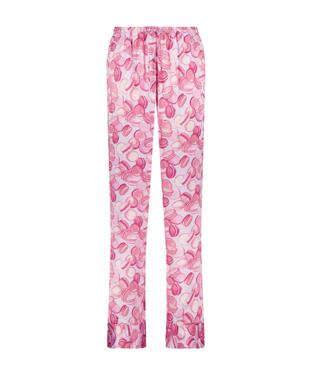 Pantal&oacute;n de sat&eacute;n, Morado