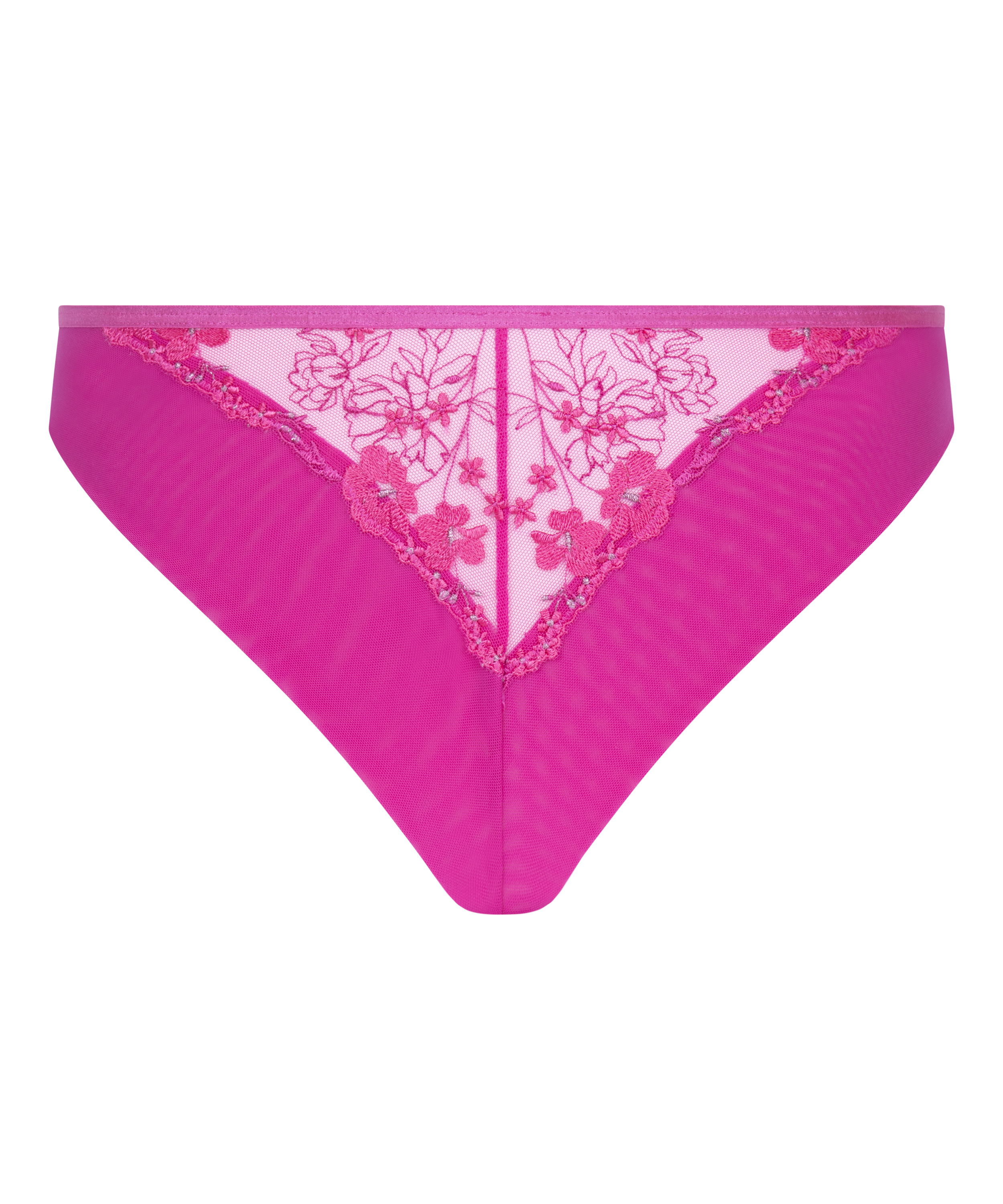 Braguita brasile&ntilde;a de talle alto Peonie, Rosa, main