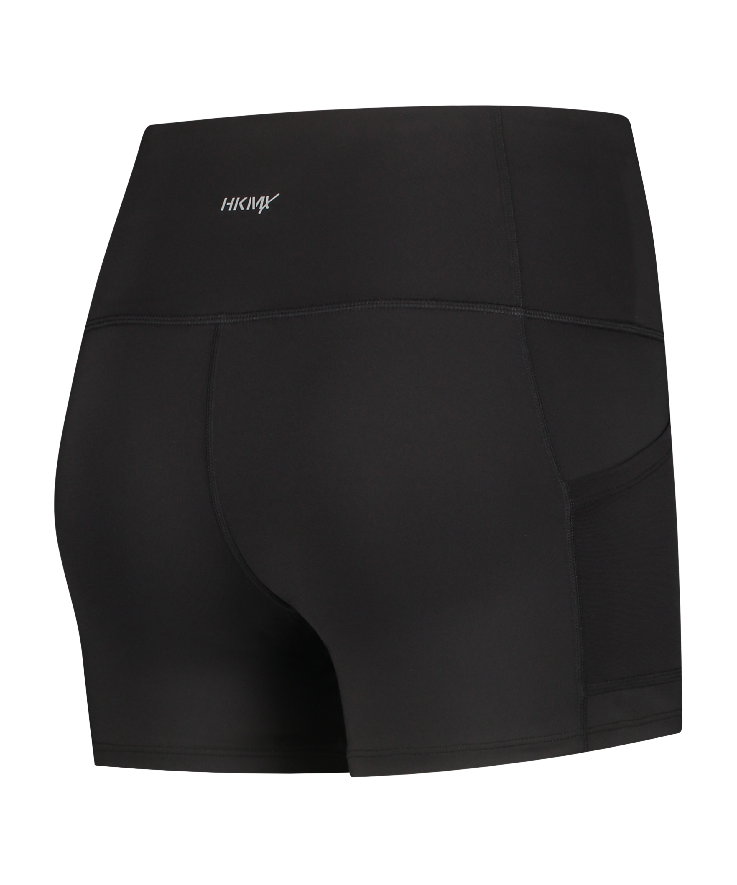 HKMX Pantalones cortos de cintura alta Oh My Squat, Negro, main