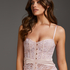 Bustier con aros preformado Amelia, Rosa