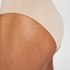 Braguita reafirmante de corte alto, Beige