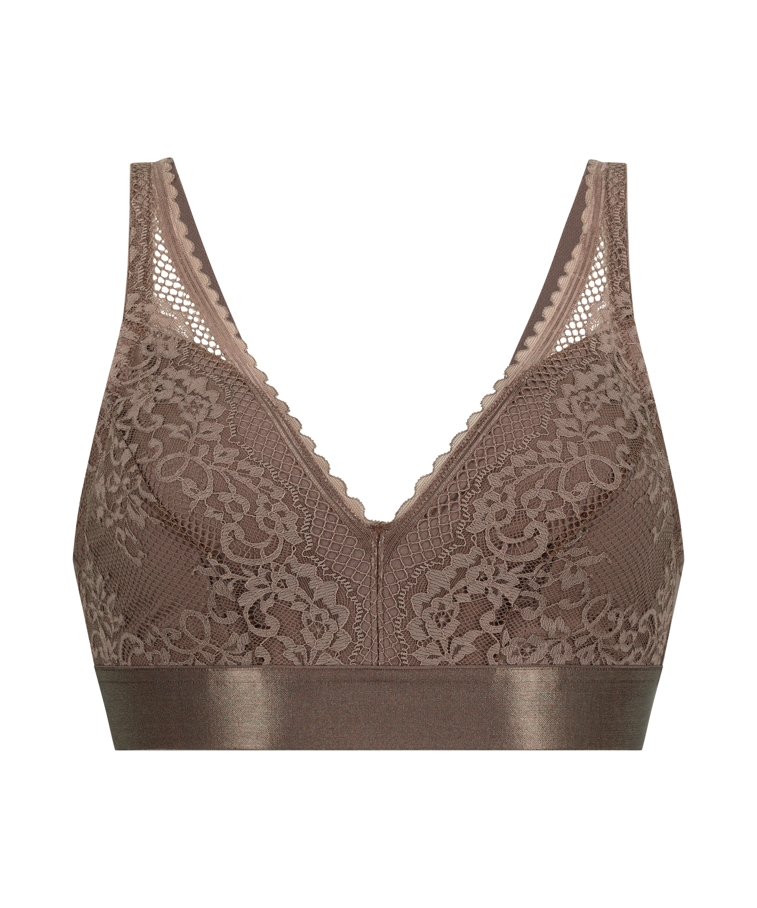 Sujetador prot&eacute;sico sin aros Morgan, Marr&oacute;n, main