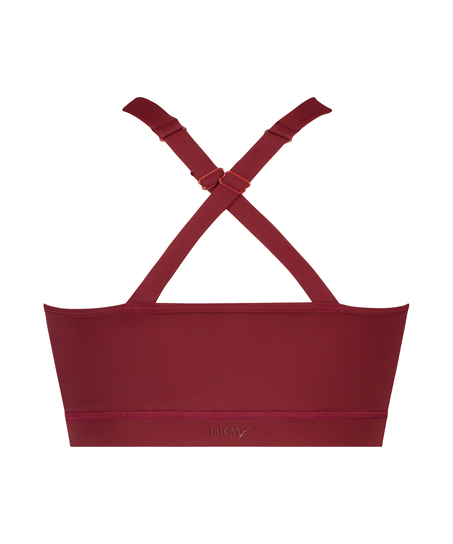 HKMX Sujetador deportivo The Pro Level 3, Rojo