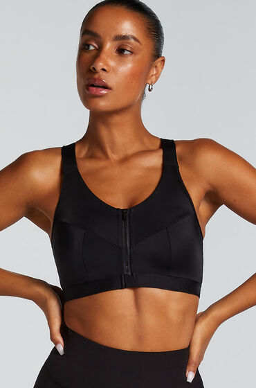 Hunkemöller HKMX Sujetador deportivo The Pro Level 3 Negro