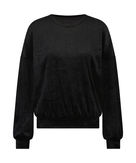 Top de terciopelo, Negro