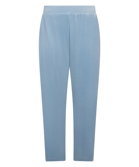 Pantalón de pijama de terciopelo, Azul