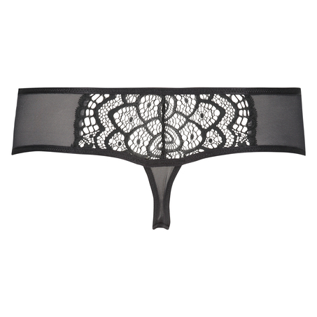 Tanga b&oacute;xer Saskia, Negro