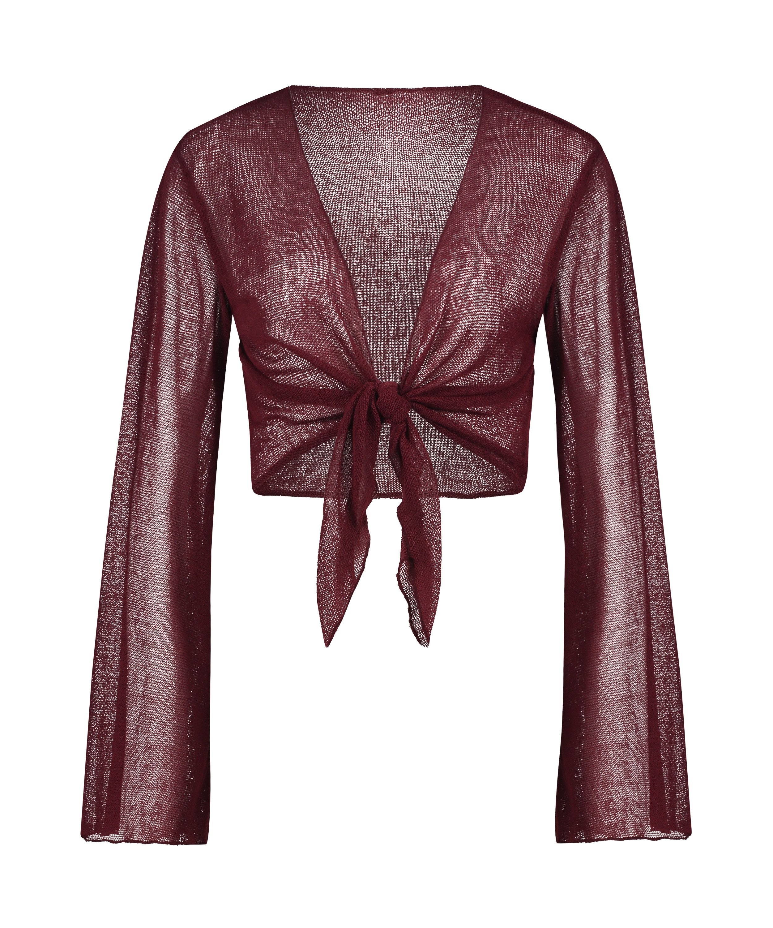 Top de punto playero abierto, Rojo, main