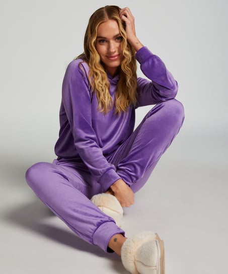 Top de terciopelo, Morado