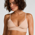 Triangular Bralette Smooth, Beige