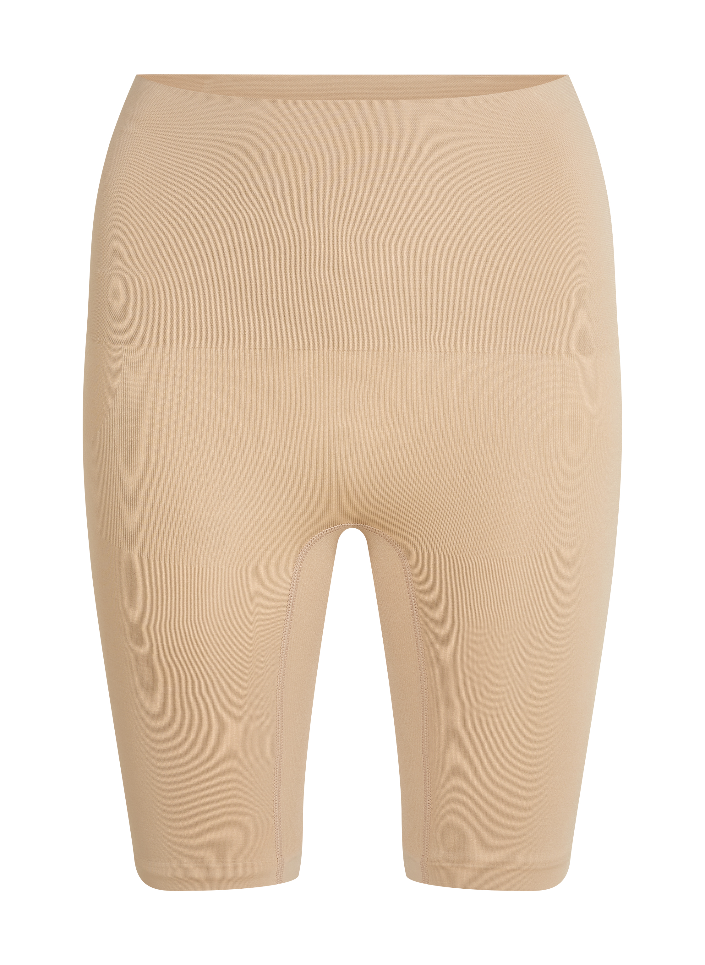 Pantalón pitillo de malla realzador reafirmante, Beige, main