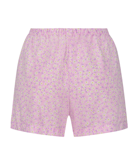 Pantalón corto de pijama, Rosa