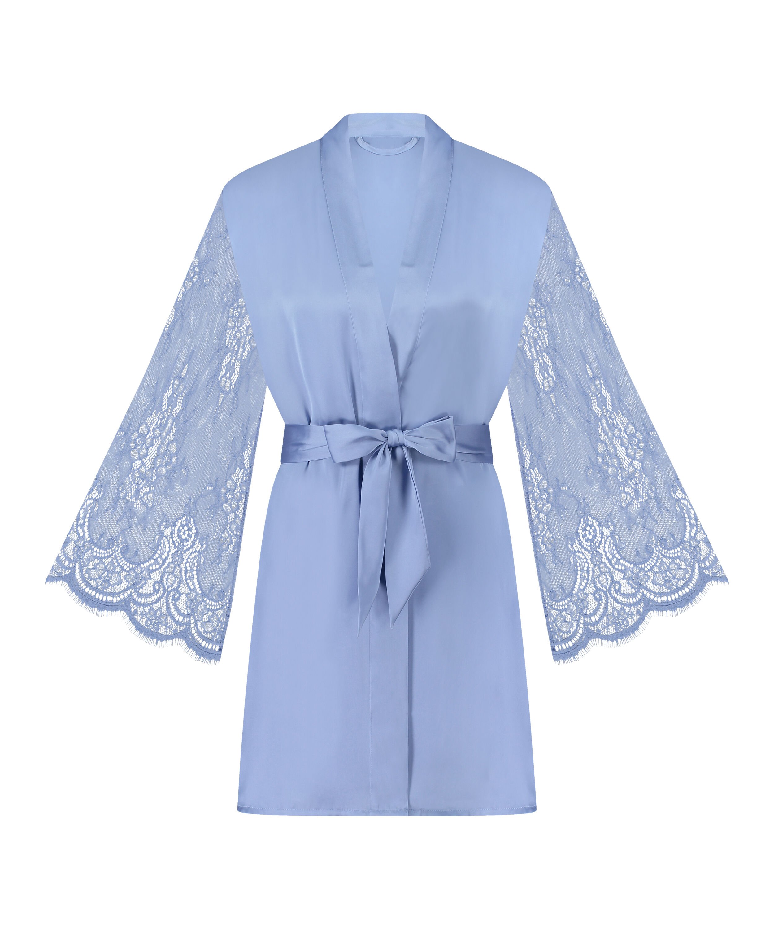 Kimono Satin, Azul