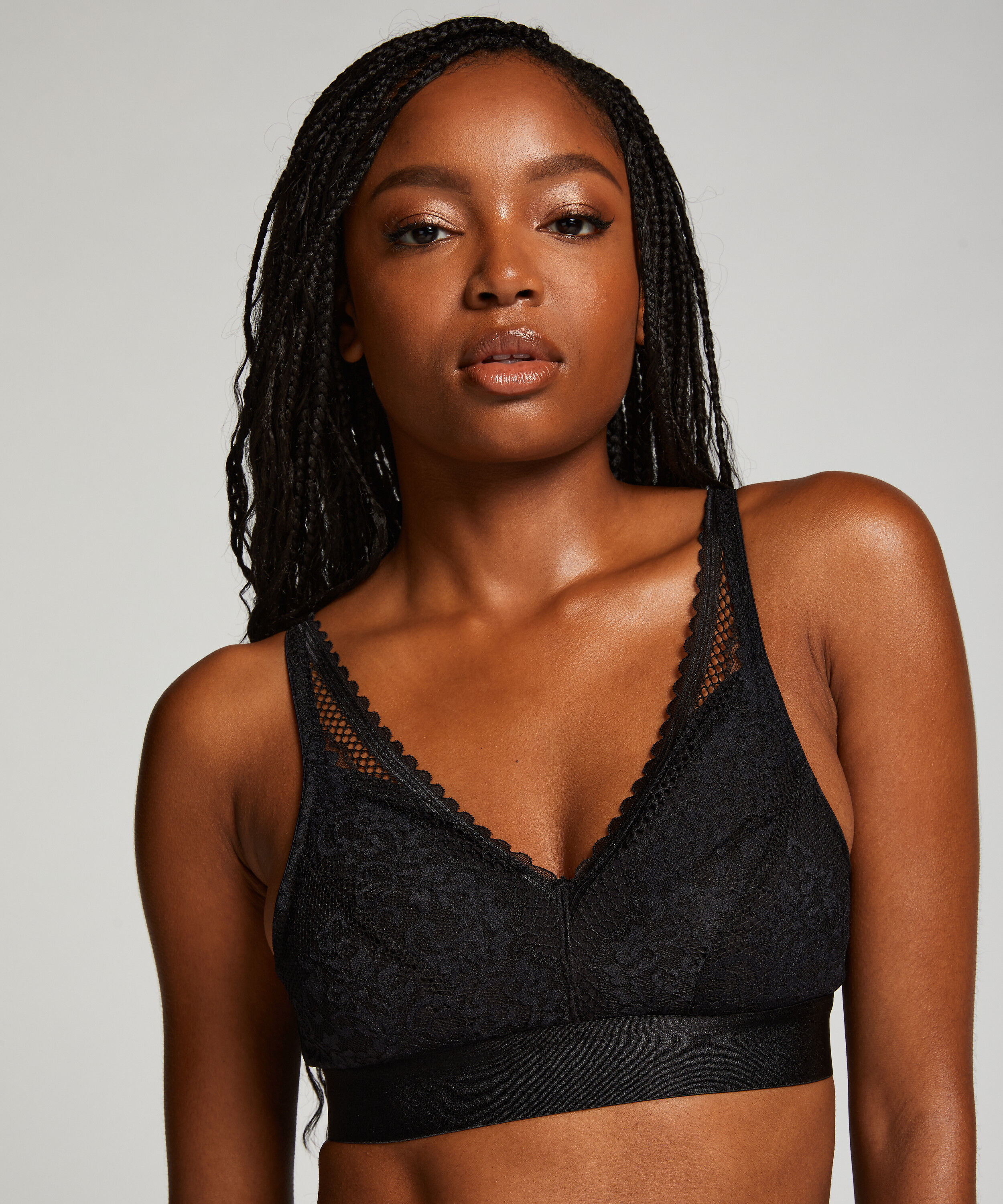 Sujetador prot&eacute;sico sin aros Morgan, Negro