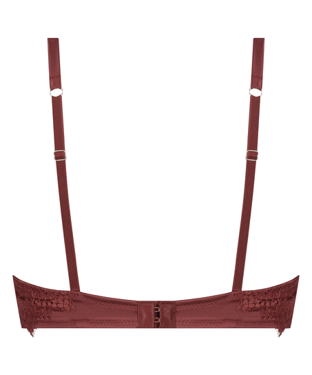Sujetador longline de aros preformado Zoe, Rojo