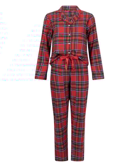 Conjunto de pijama Flannel, Rojo