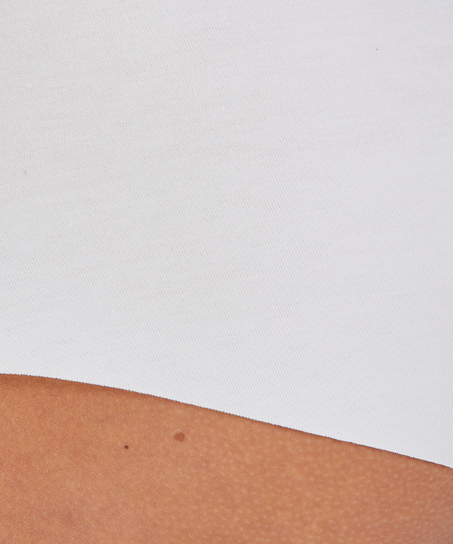 Bóxers de algodón Invisible, Blanco