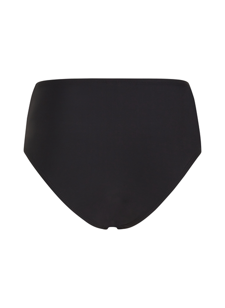 Bikini Bottom Alta Cheeky Shaping Luna, Negro