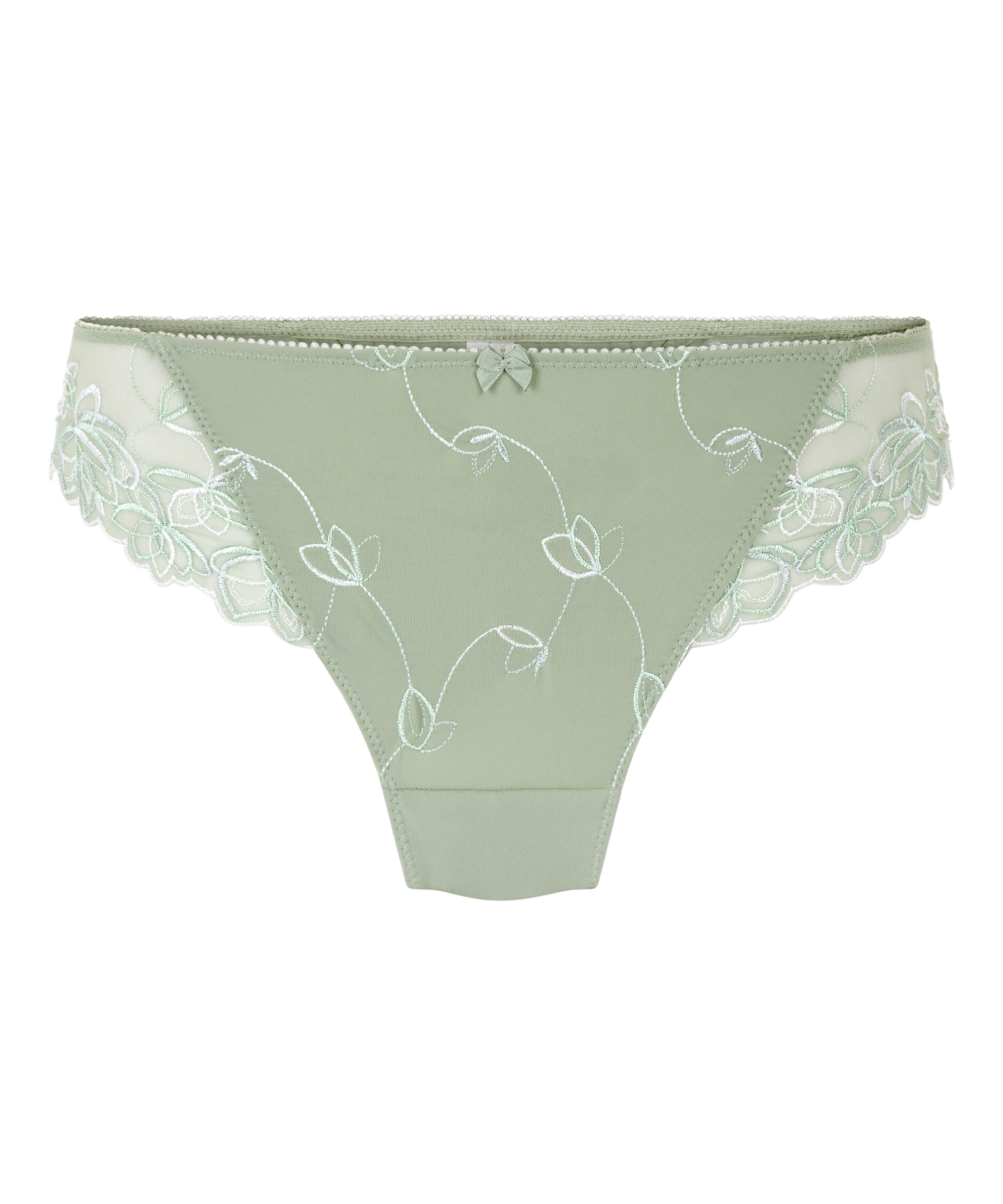 Tanga pantal&oacute;n corto Diva, Verde
