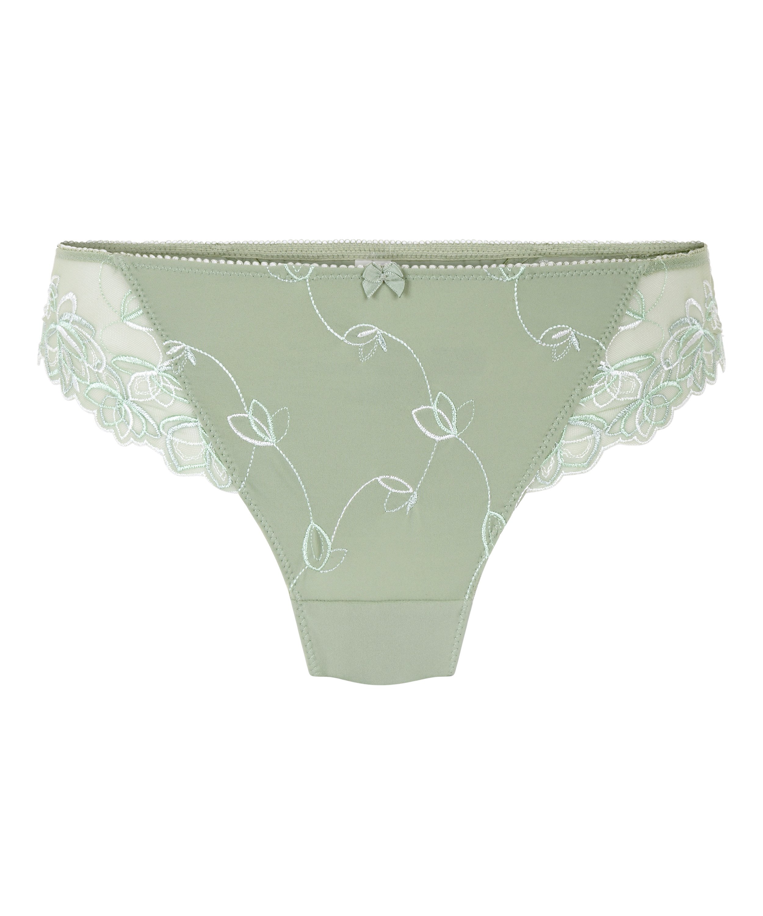 Tanga pantalón corto Diva, Verde, main