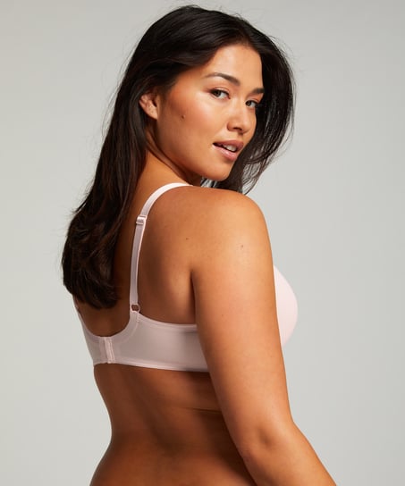 Sujetador de aros reductor no preformado Nina, Rosa