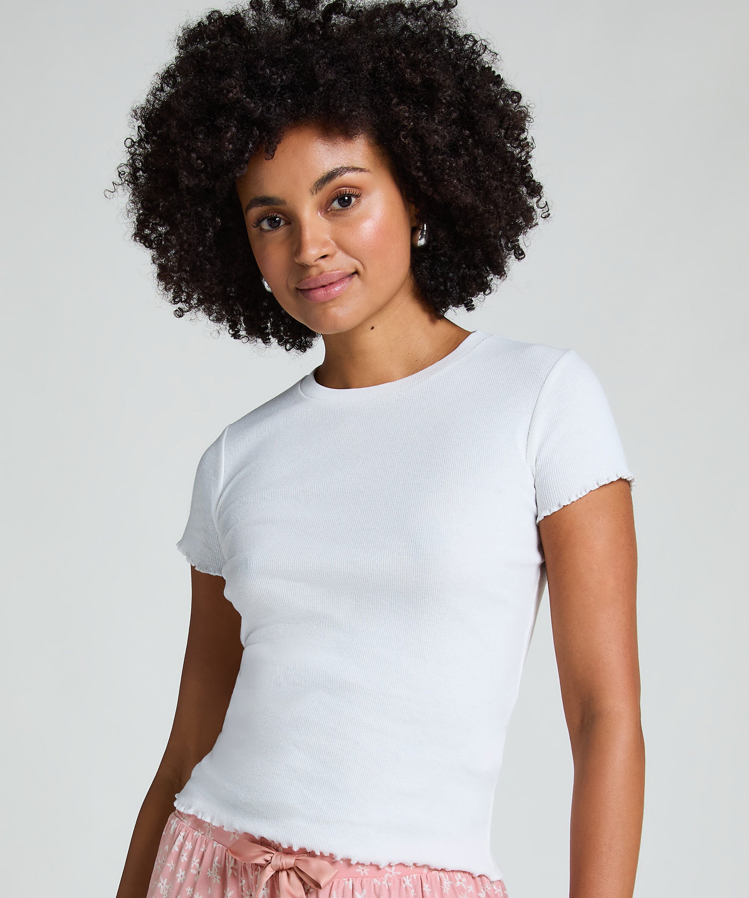 Camiseta de algodón de manga corta