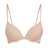 Sujetador push-up de aros preformado Angie, Beige
