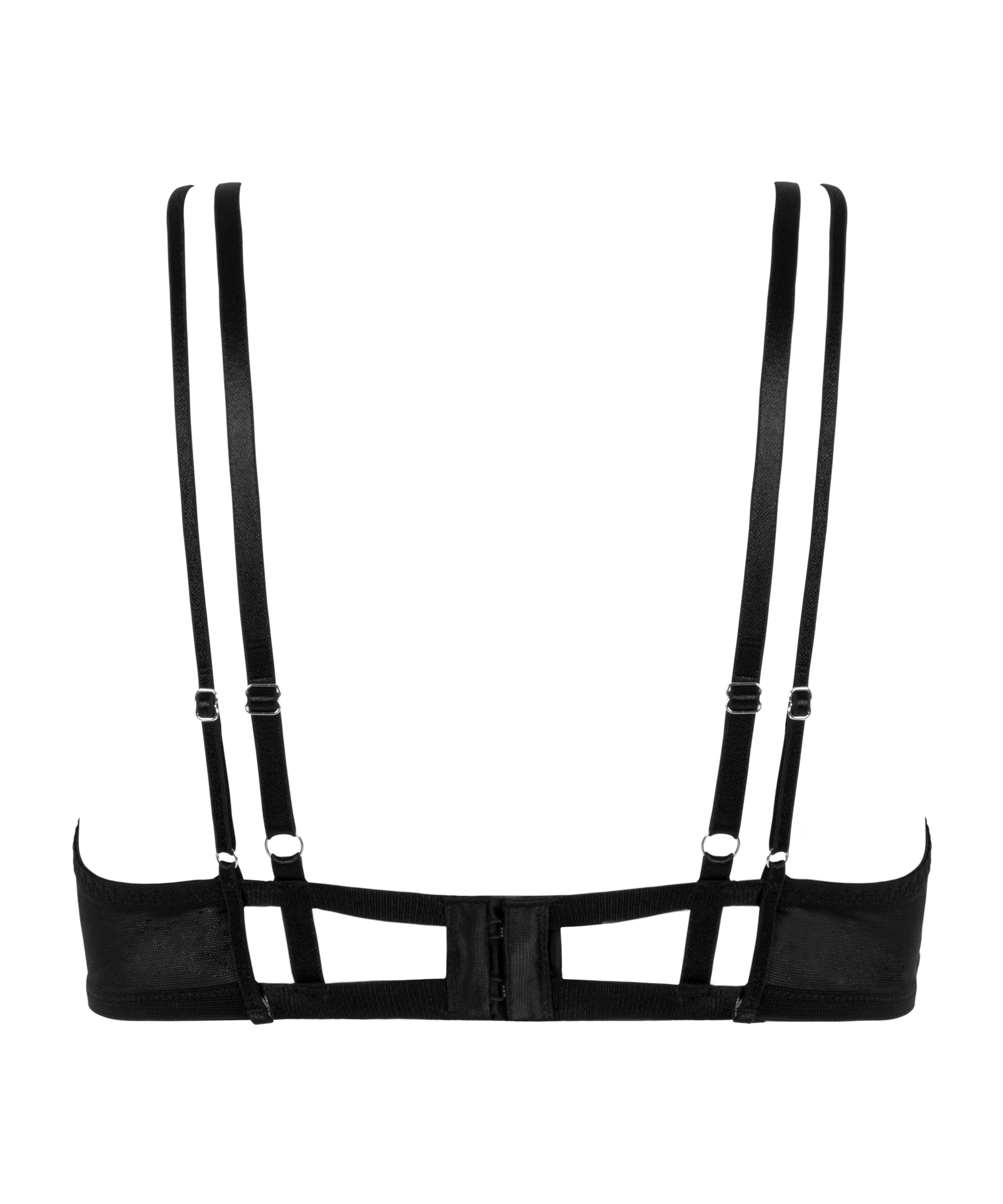 Sujetador con aros sin relleno Vera, Negro, main