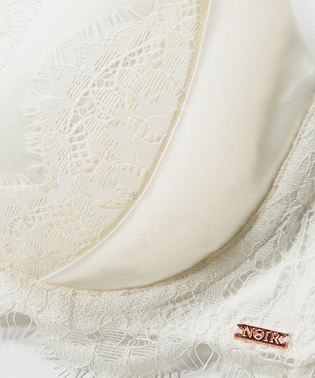 Sujetador de aros preformado Hannako, Blanco