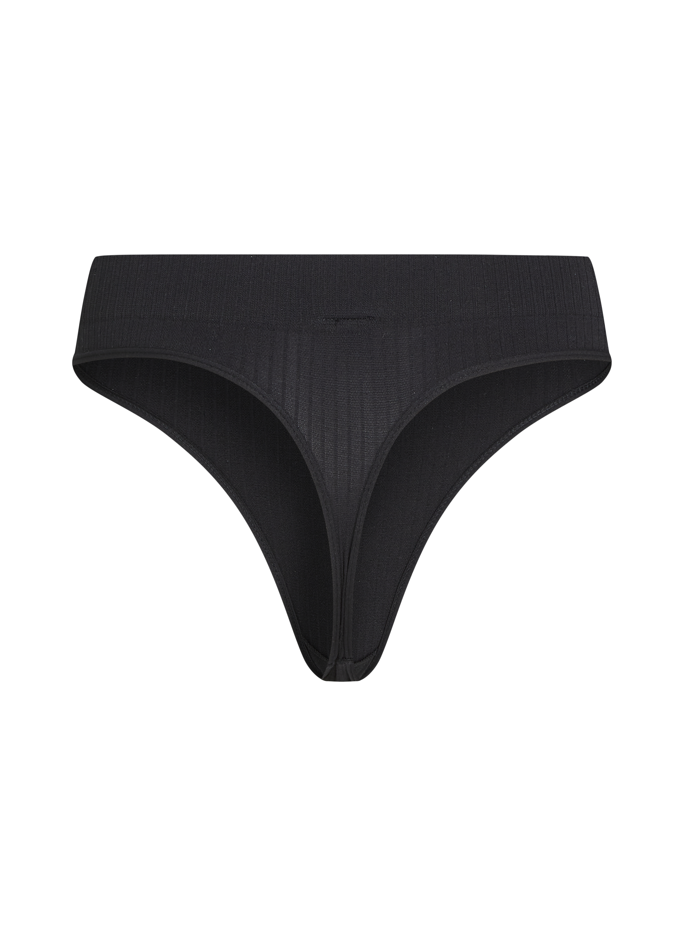 Tanga de tiro alto Dianne, Negro, main
