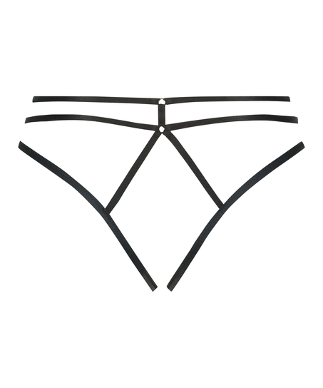 Braguita con entrepierna abierta Effie, Negro