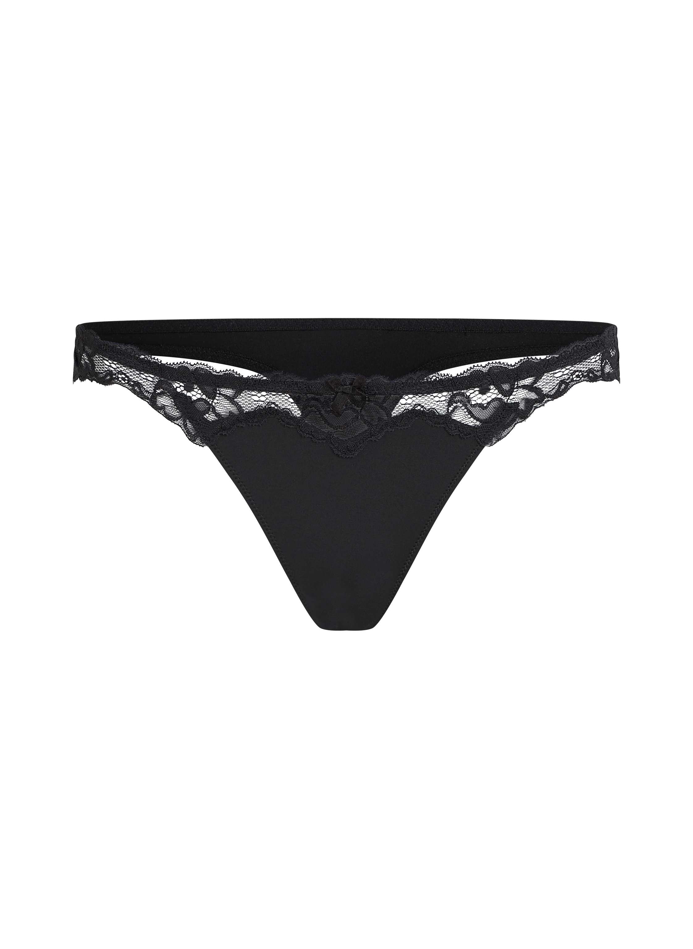 Tanga Secret Lace, Negro, main