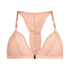 Bralette triangular preformado Rose, Rosa