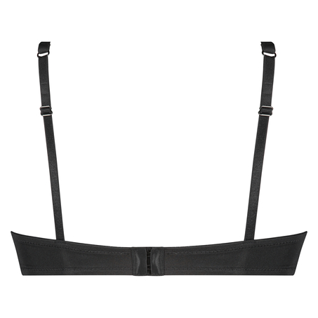 Sujetador push-up con aros y relleno Florence, Negro