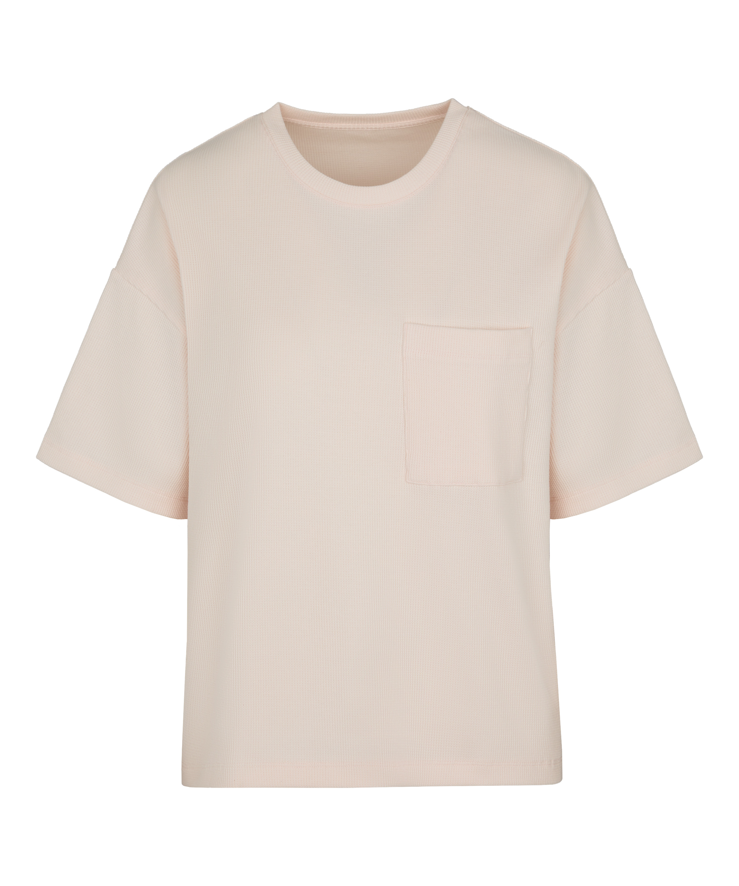 Pyjama Top Waffle, Rosa, main