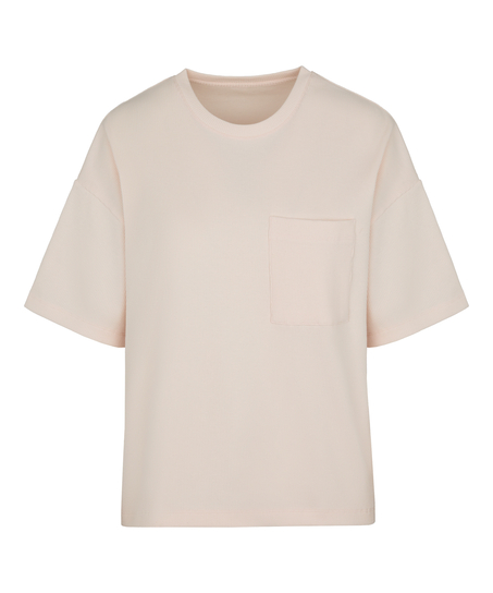 Pyjama Top Waffle, Rosa