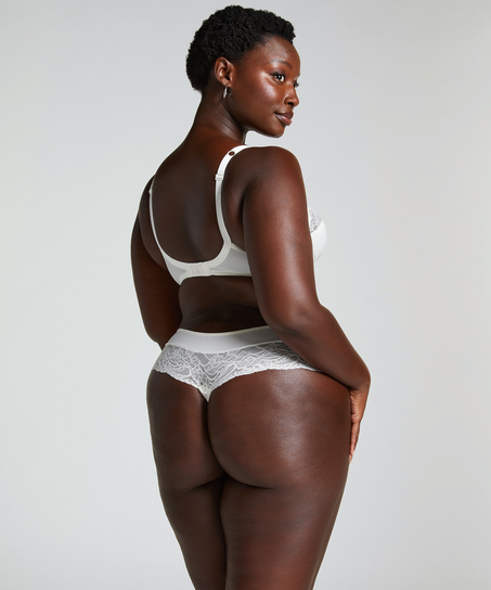 Tanga bóxer Sophie, Blanco