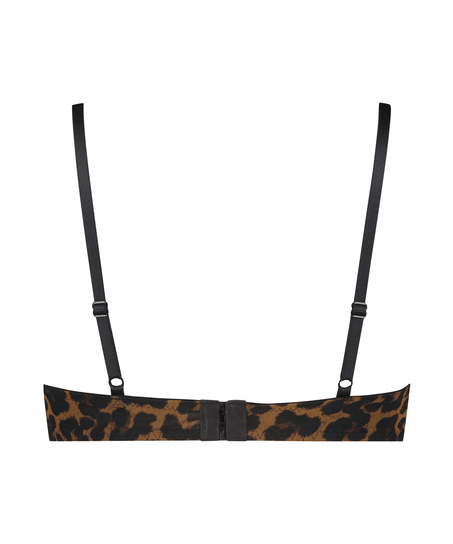 Sujetador push-up con aros y relleno Bliss, Negro