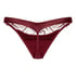 Tanga de tiro alto Olivia, Rojo