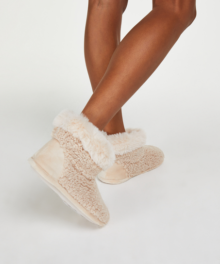 Zapatillas Teddy, Blanco