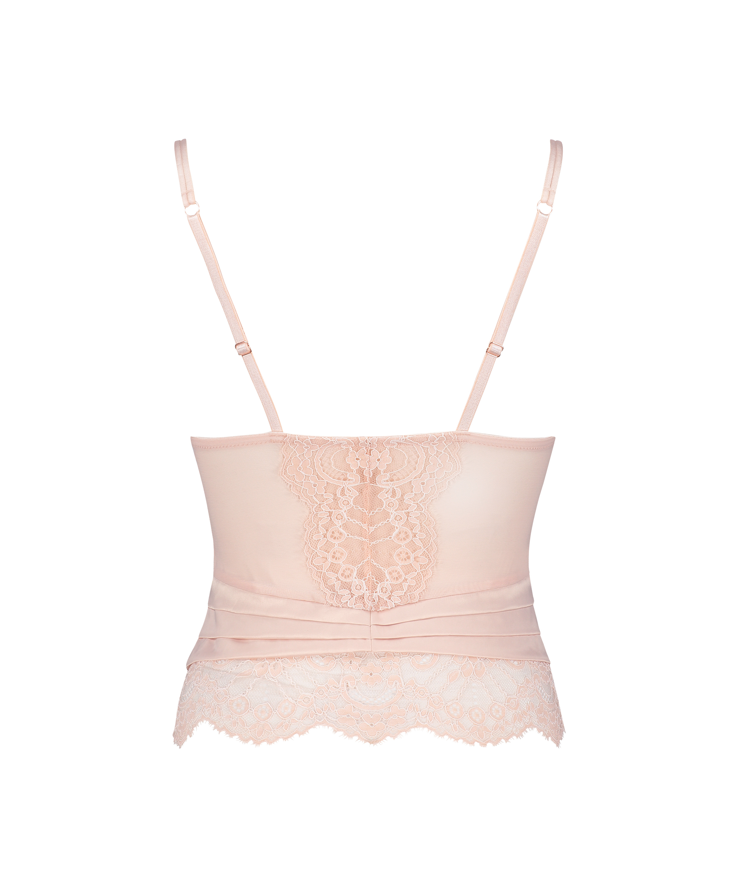 Bustier con aros preformado Amelia, Rosa, main