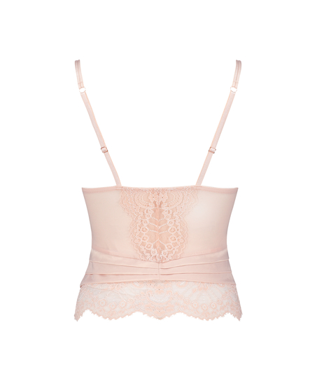 Bustier con aros preformado Amelia, Rosa