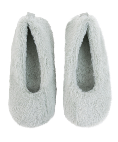 Bailarinas Fake Fur, Verde