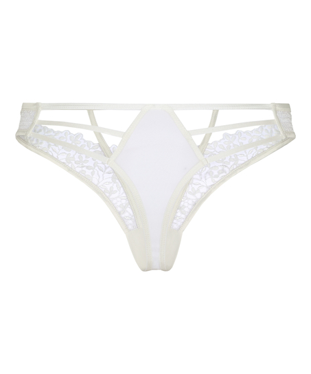 Tanga Kristina de Tiro Alto, Blanco