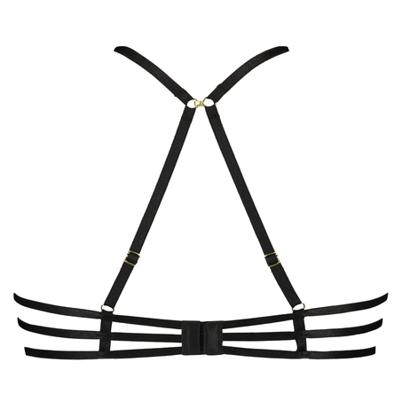 Sujetador de aros no preformado Yuna, Negro