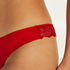 Invisible Tanga Lace Back, Rojo