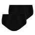 Juego de 2 de braguitas Angie, Negro