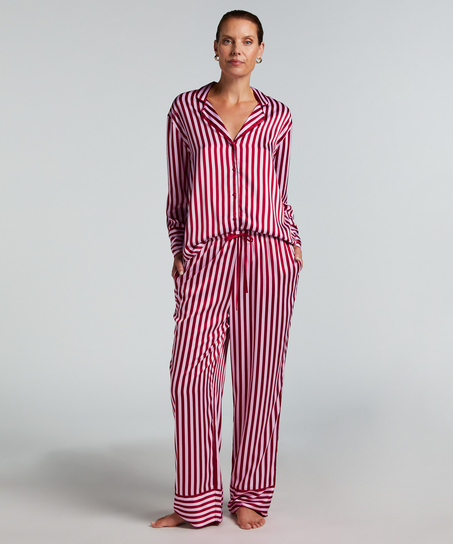 Pantal&oacute;n de sat&eacute;n, Rosa