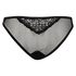 Knickers Cleo tanga, Negro